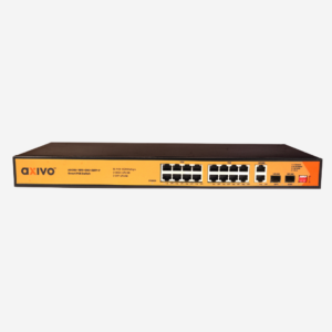 16 Port Unmanaged Fast Ethernet PoE+ Switch