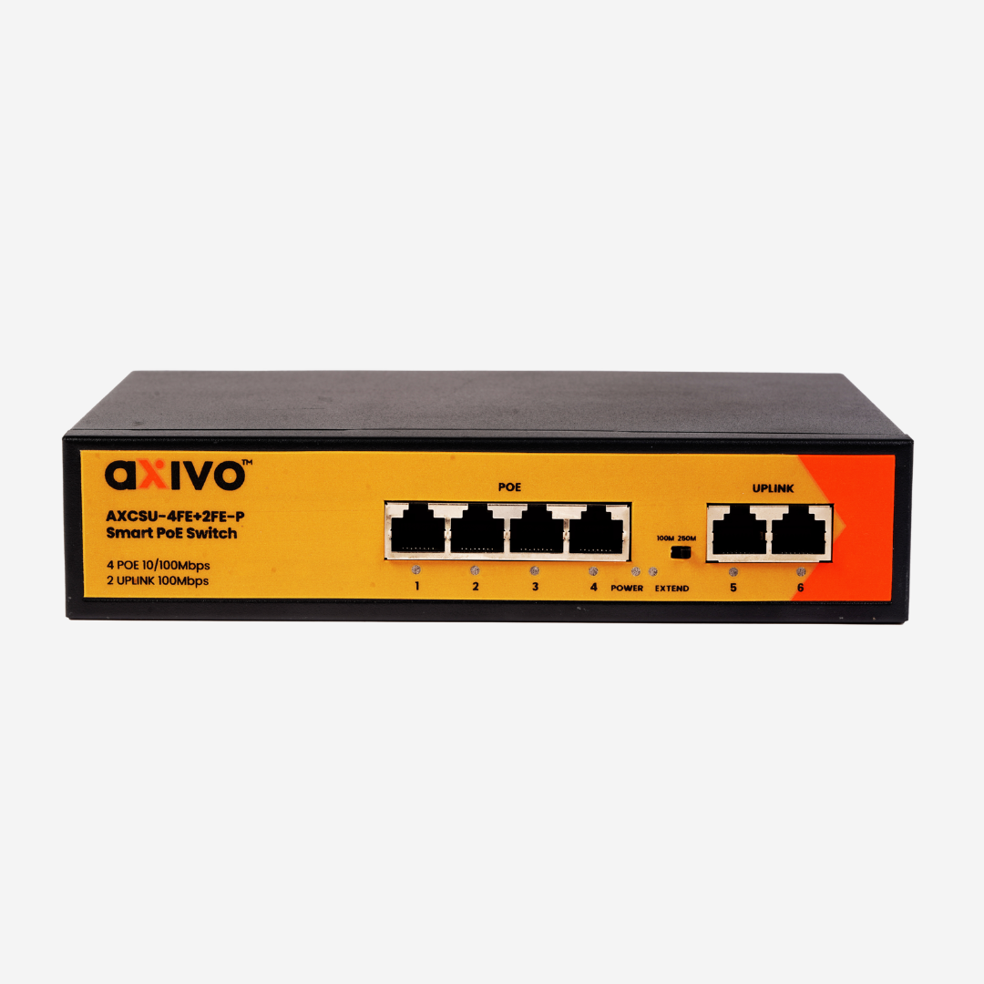 4 Port Unmanaged Fast Ethernet PoE+ Switch