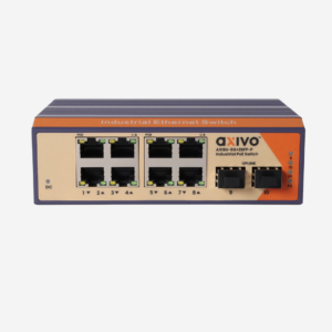 8 Port Industrial Managed Gigabit PoE+ switch