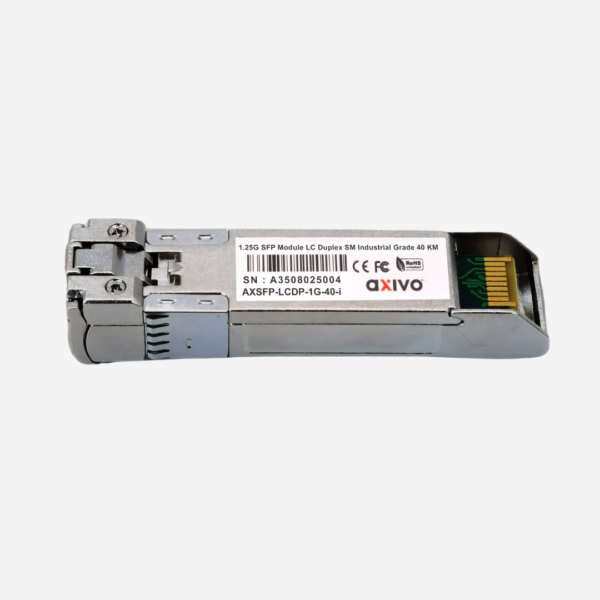 1.25G SFP Module LC Duplex SM Industrial Grade 40km - Axivo